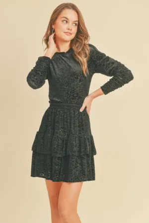 Long Sleeve Velvet Top