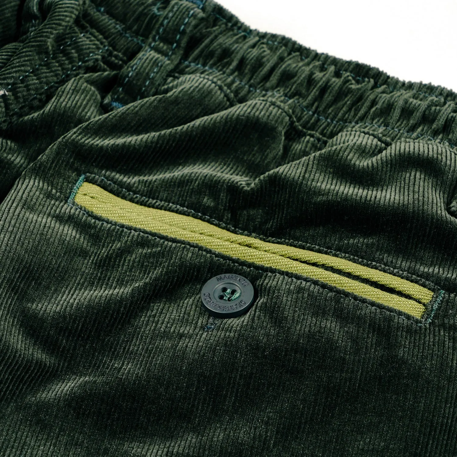 LOOSE LONG CORD SHORTS