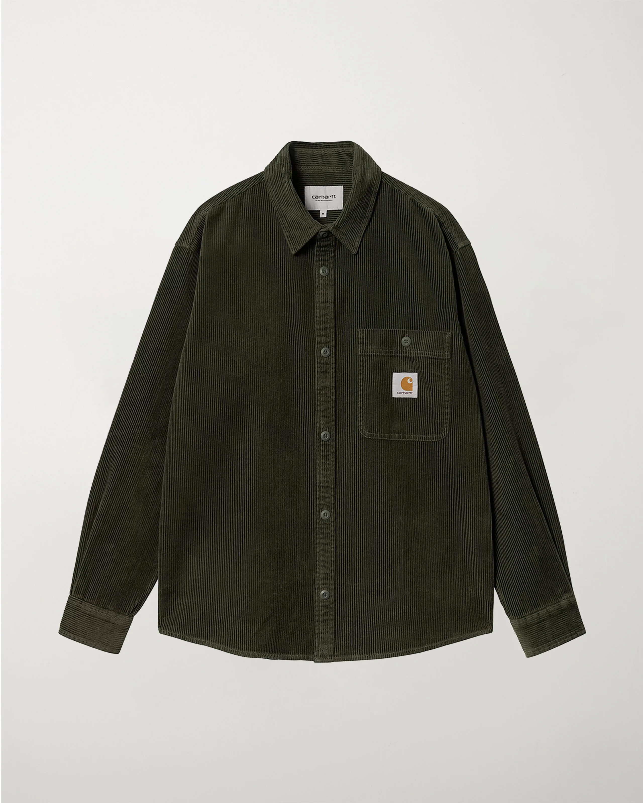 L/S Flint Shirt Office Green