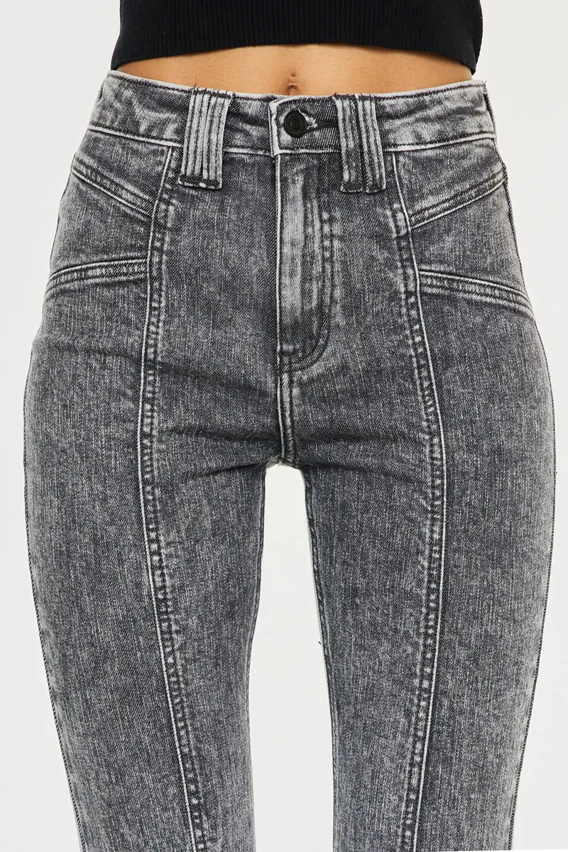 Lucine High Rise Flare Jeans