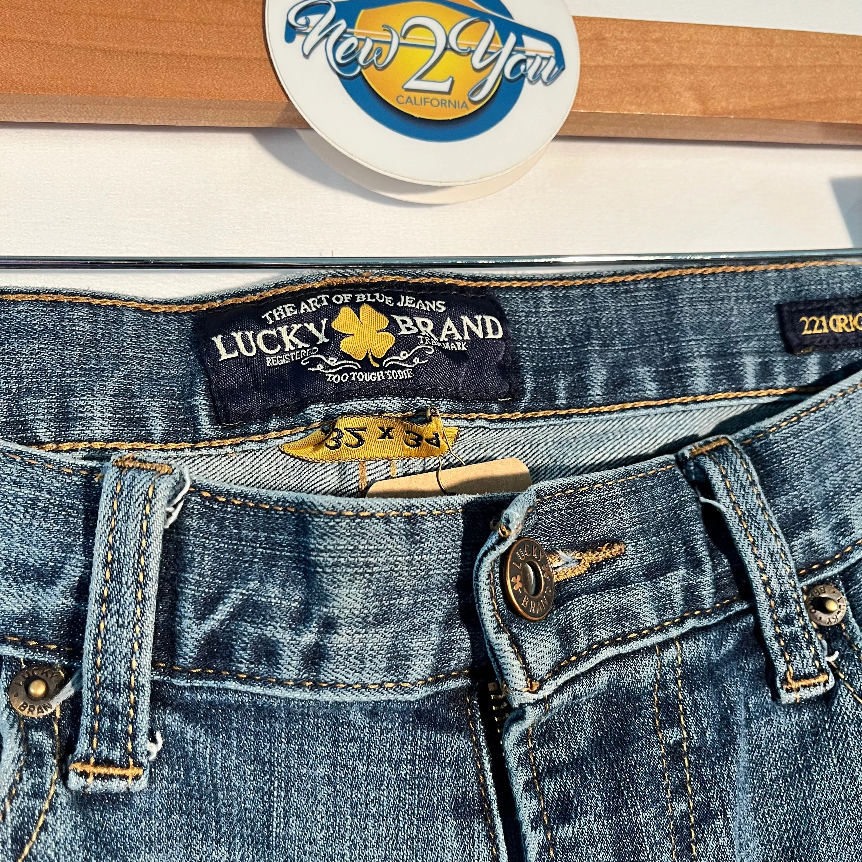 Lucky Brand 221 Original Straight Jeans