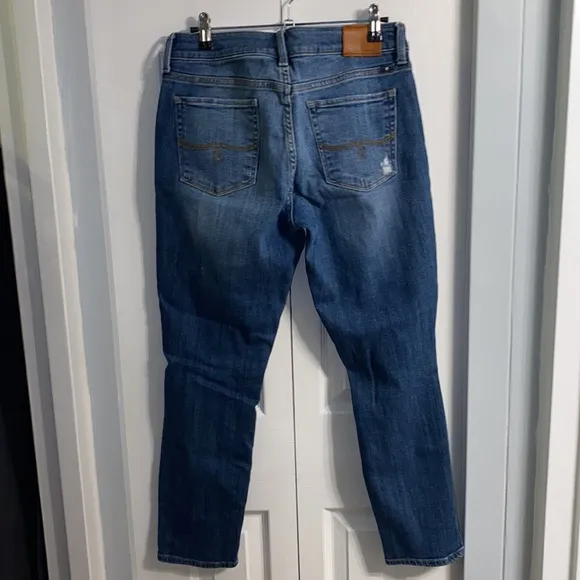 Lucky Brand Distressed Lolita Skinny Capri Jean