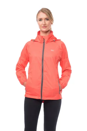 Mac in a Sac Origin Unisex Waterproof Packaway Jacket - Coral
