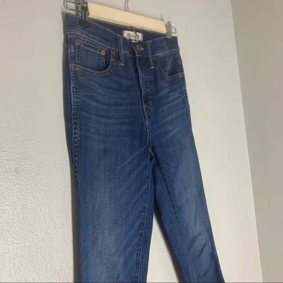 Madewell 10” High Rise Skinny Jeans Danny Wash 24