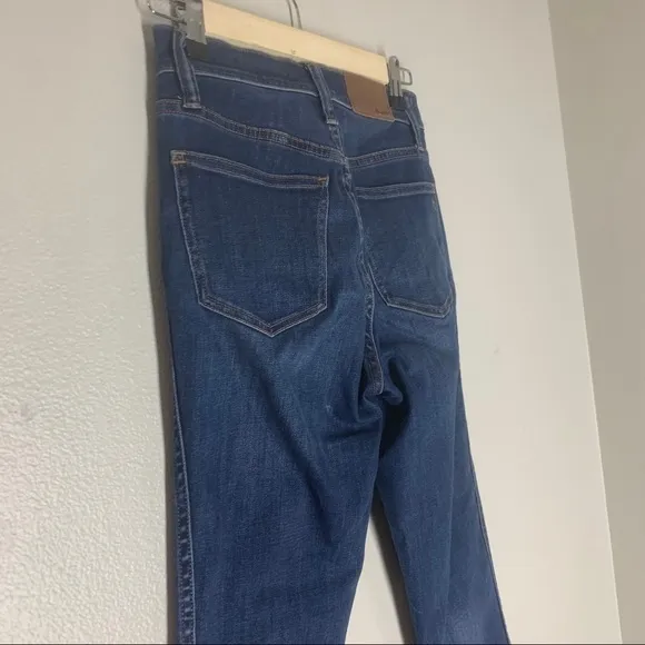 Madewell 10” High Rise Skinny Jeans Danny Wash 24