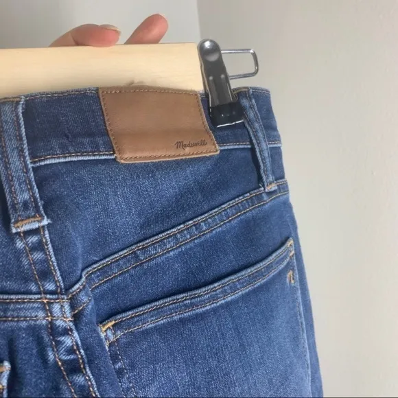 Madewell 10” High Rise Skinny Jeans Danny Wash 24