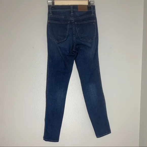 Madewell 10” High Rise Skinny Jeans Danny Wash 24