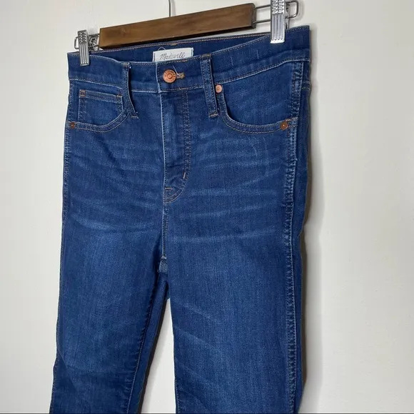 Madewell 10 inch high rise skinny jeans size 26