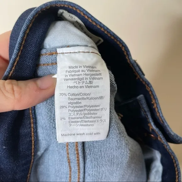 Madewell 10 inch high rise skinny jeans size 26