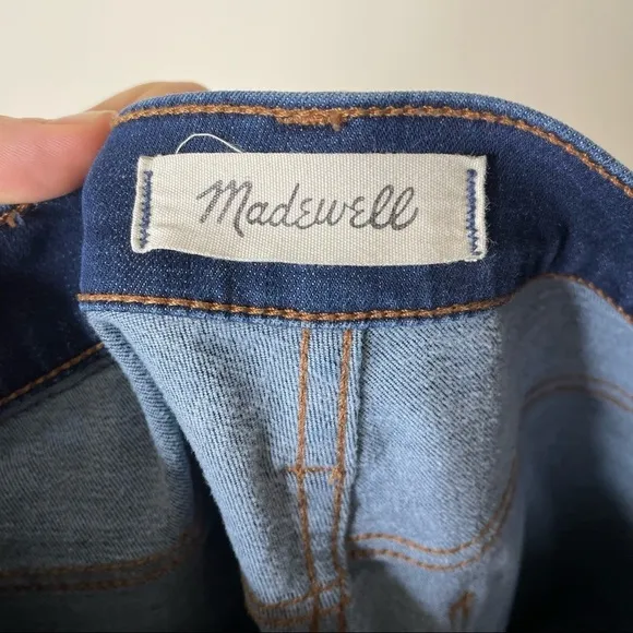 Madewell 10 inch high rise skinny jeans size 26