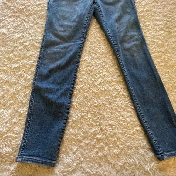 Madewell 10&quot; High-Rise Skinny Jeans: Button-Front Edition