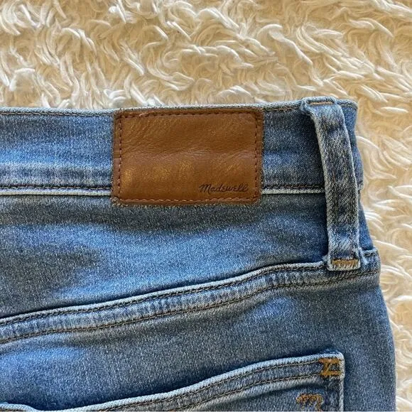Madewell 10&quot; High-Rise Skinny Jeans: Button-Front Edition