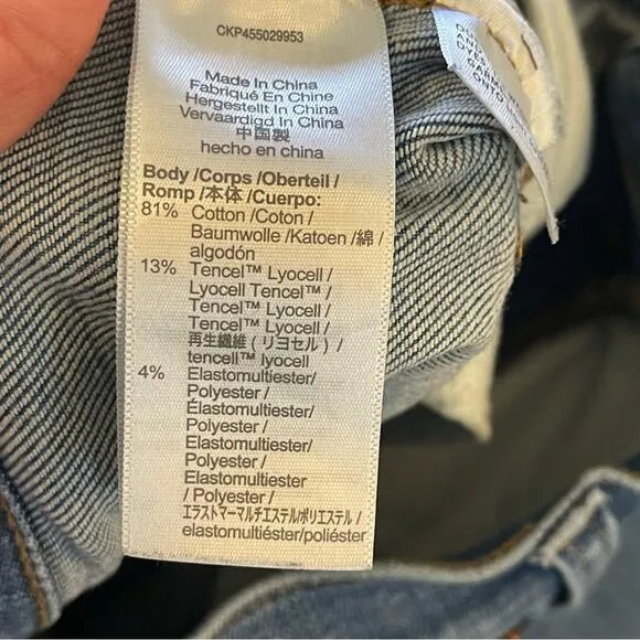 Madewell 10&quot; High-Rise Skinny Jeans: Button-Front Edition