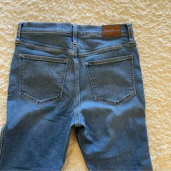Madewell 10&quot; High-Rise Skinny Jeans: Button-Front Edition