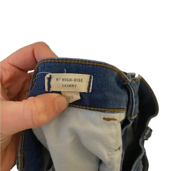 Madewell 9&quot; High-Rise Skinny Jeans 30