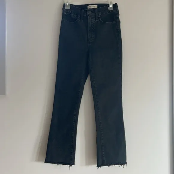 Madewell Cali Demi-Boot in Bayland Wash Raw Hem 25