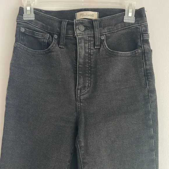 Madewell Cali Demi-Boot in Bayland Wash Raw Hem 25