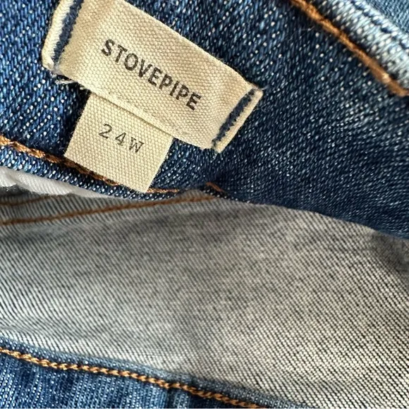 Madewell Women's Stovepipe Jeans High Rise Size 24W