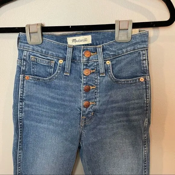 Madewell Jeans 10” High Rise Skinny 23P