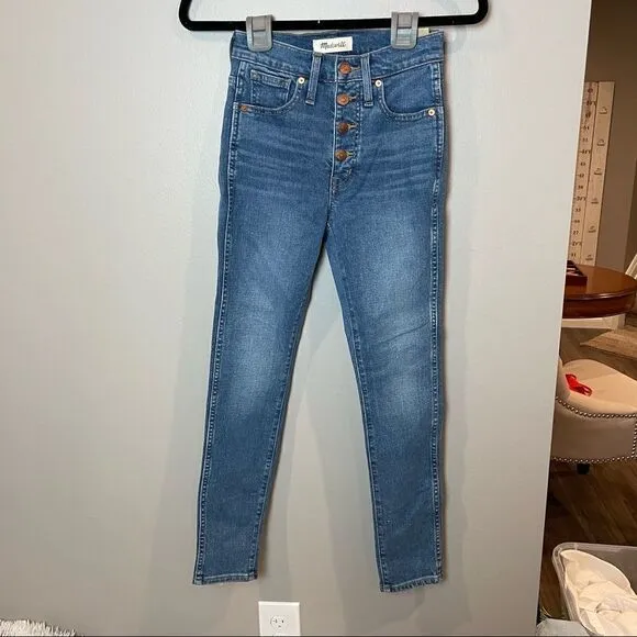 Madewell Jeans 10” High Rise Skinny 23P