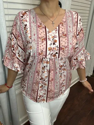 Maggie Floral Tops
