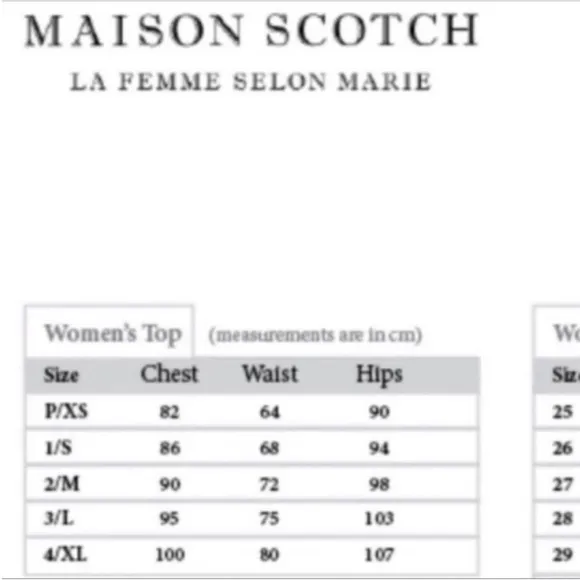 MAISON SCOTCH puffer vest Size 1 / Small