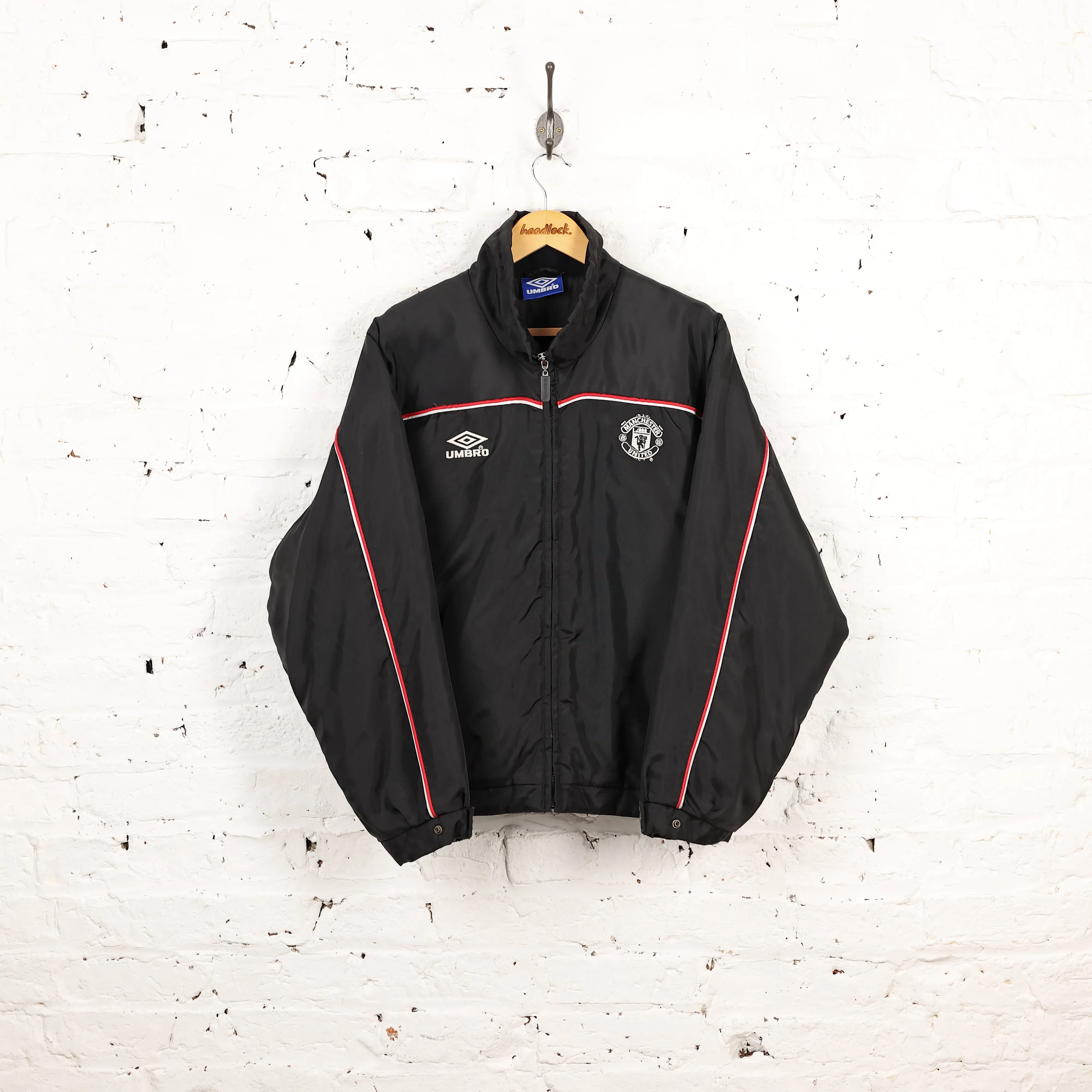 Manchester United 90s Jacket - Black - S