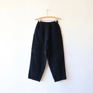 Manuelle Guibal Wide Wale Corduroy Worker Pants - Navy