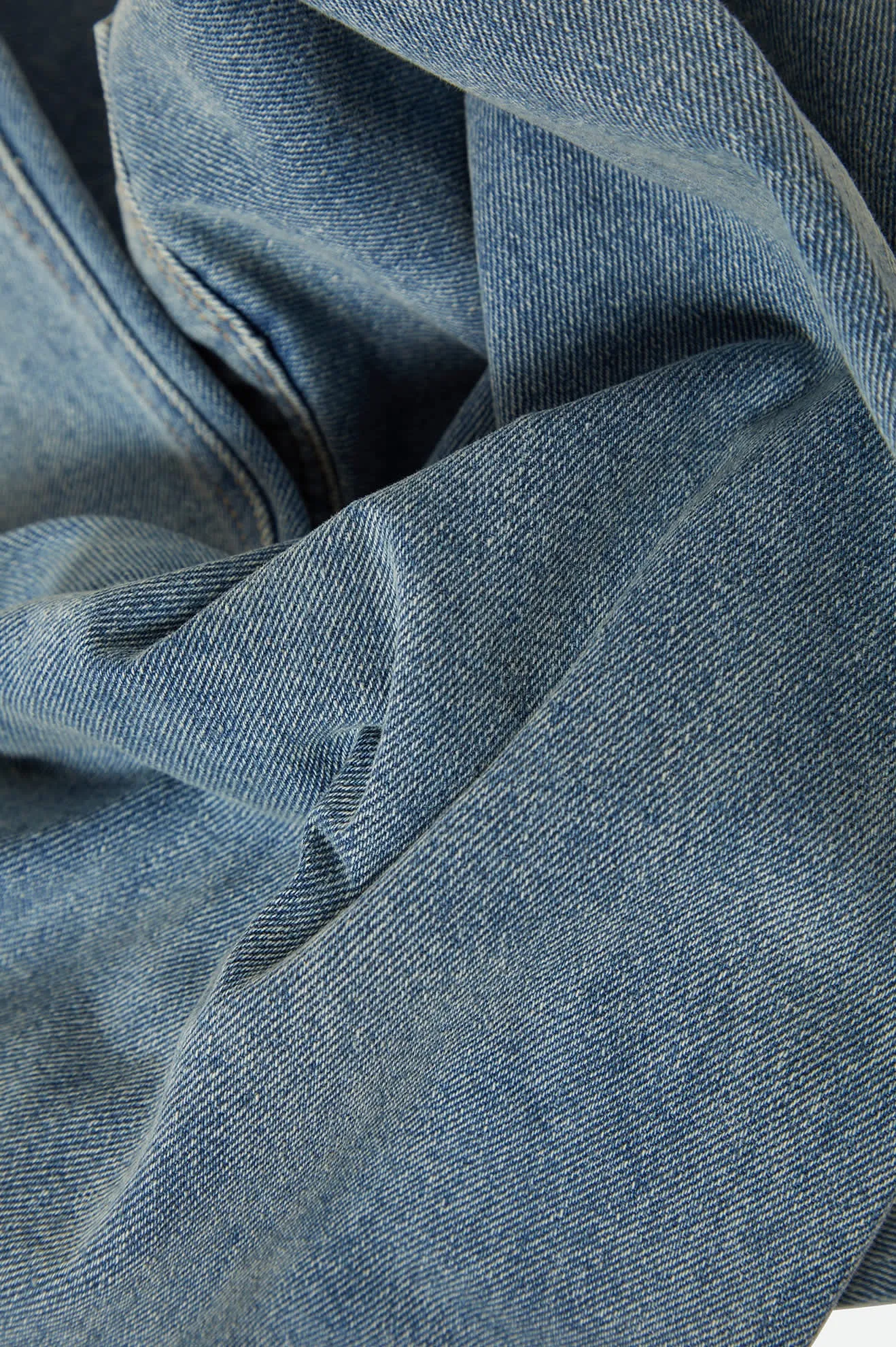 Margo Cropped 5-Pocket Pant - Light Denim