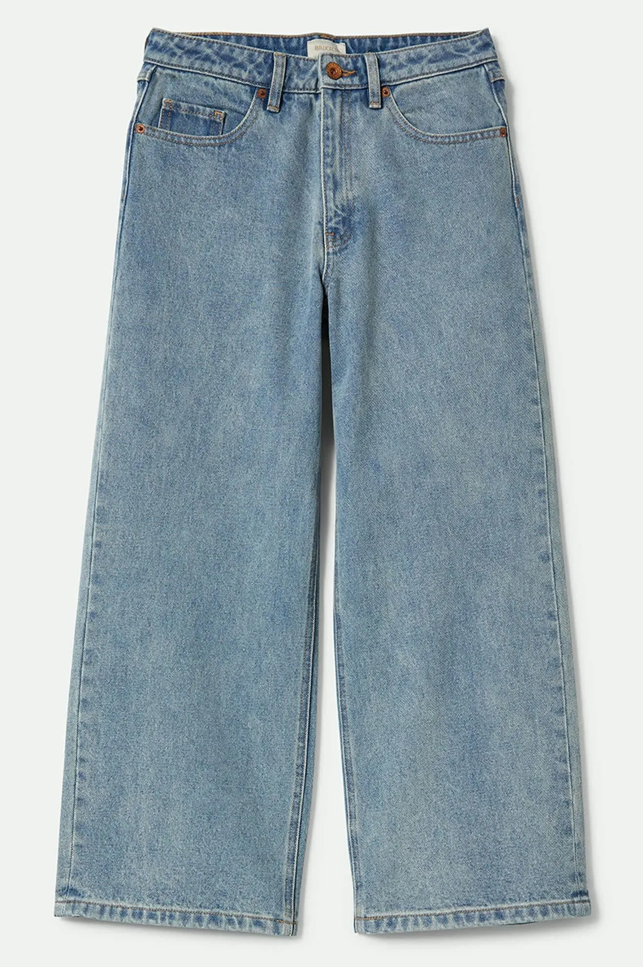 Margo Cropped 5-Pocket Pant - Light Denim