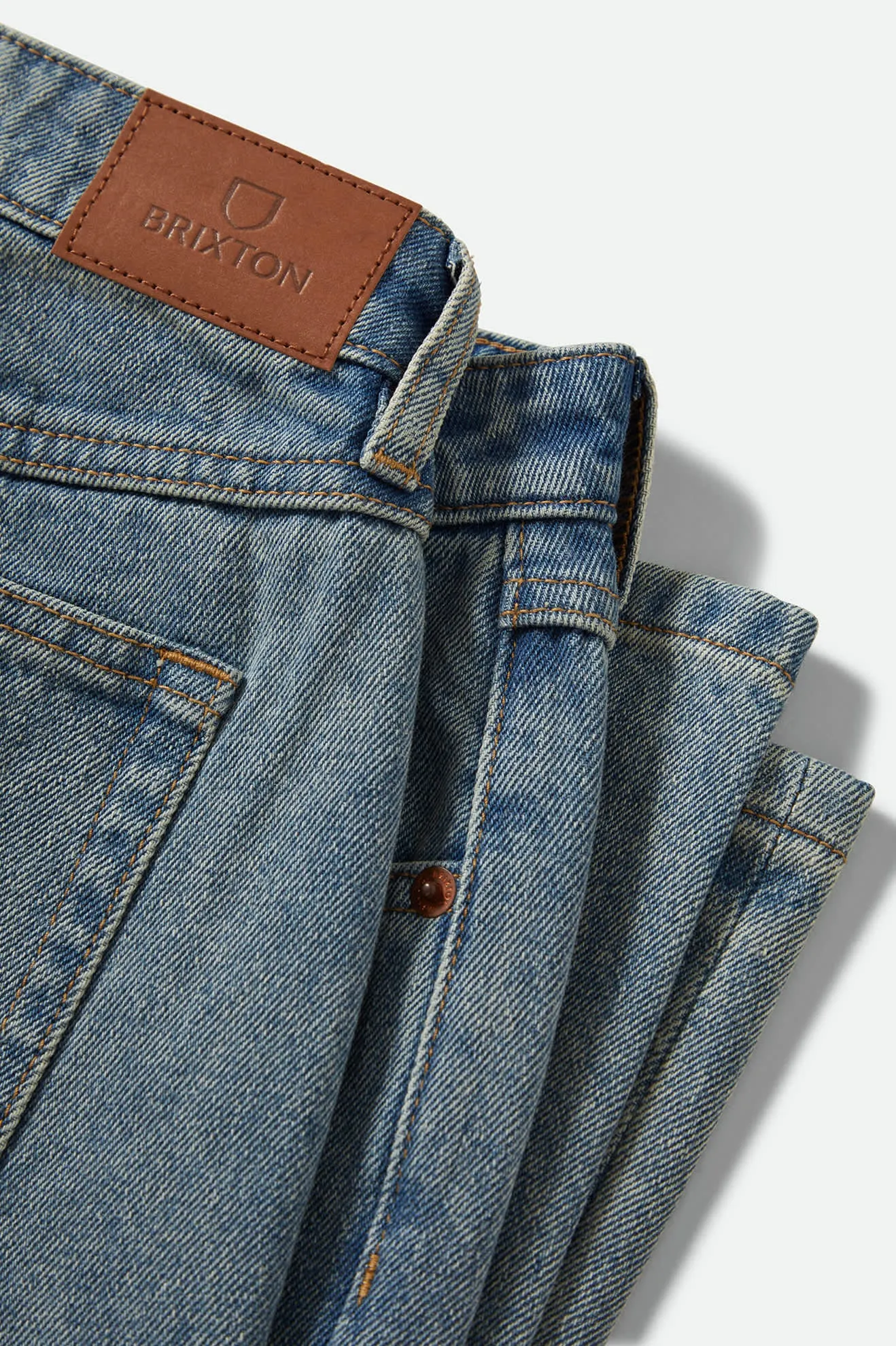 Margo Cropped 5-Pocket Pant - Light Denim