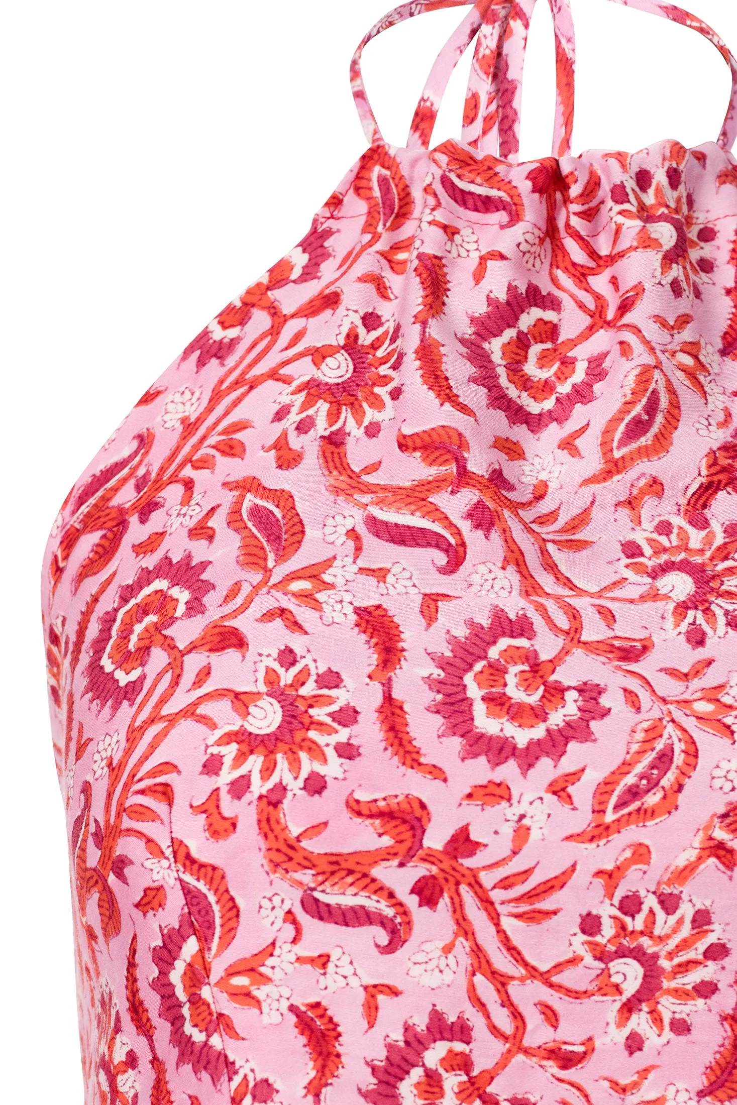 Marmi Rosebloom Tie Top