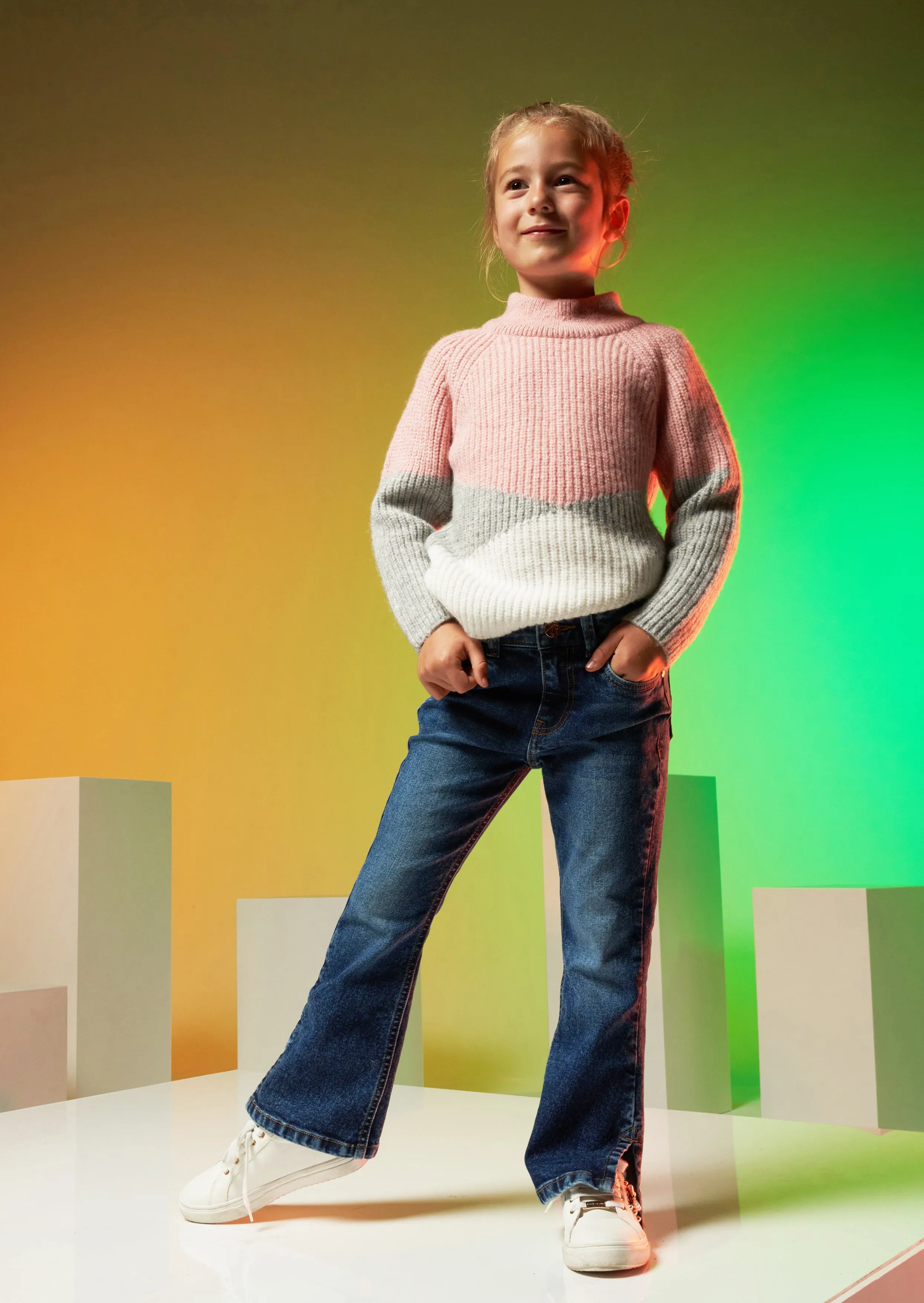 Matilda Colour Block Knit