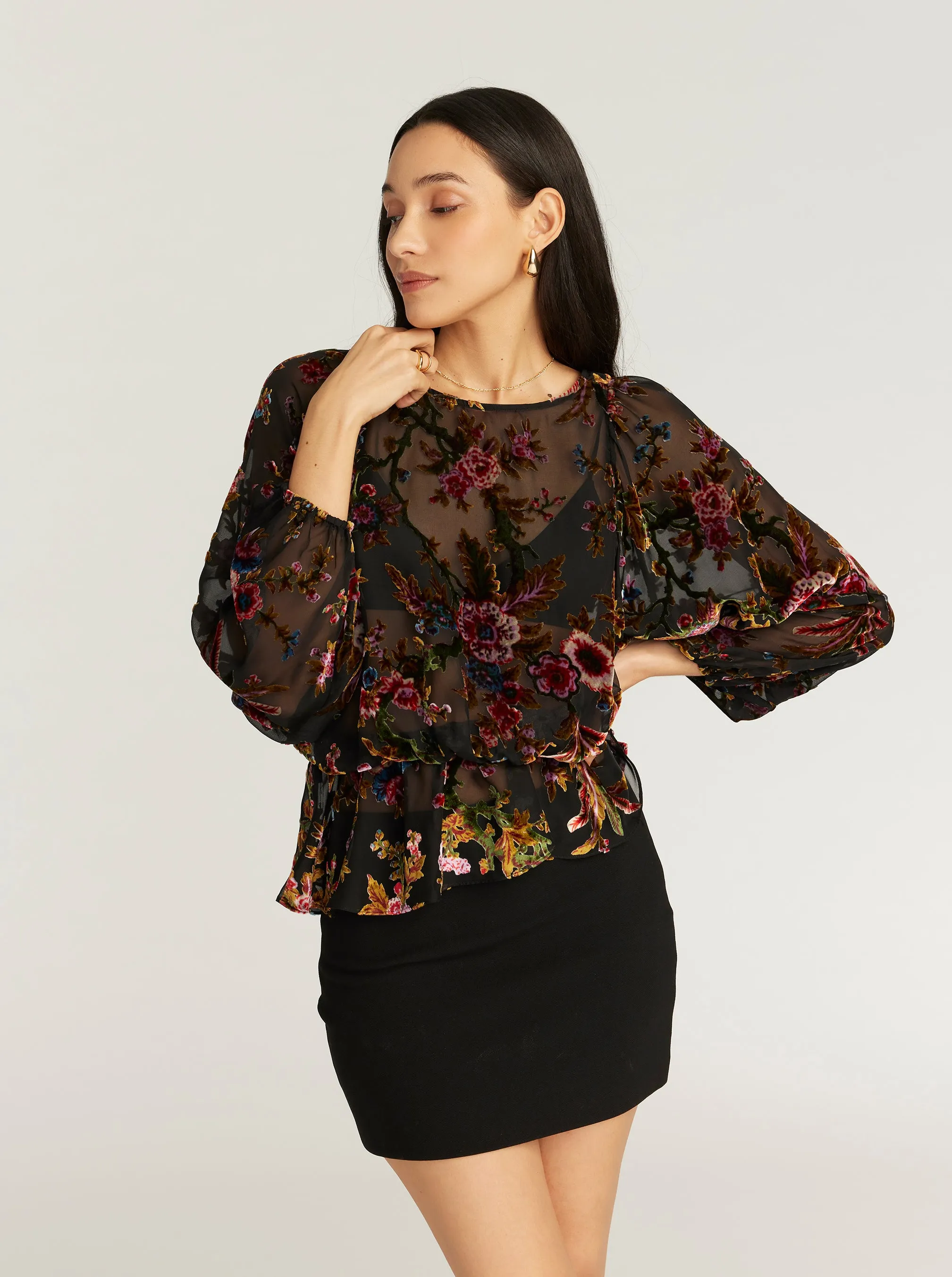 MAZIE LONG SLEEVE SHIRT