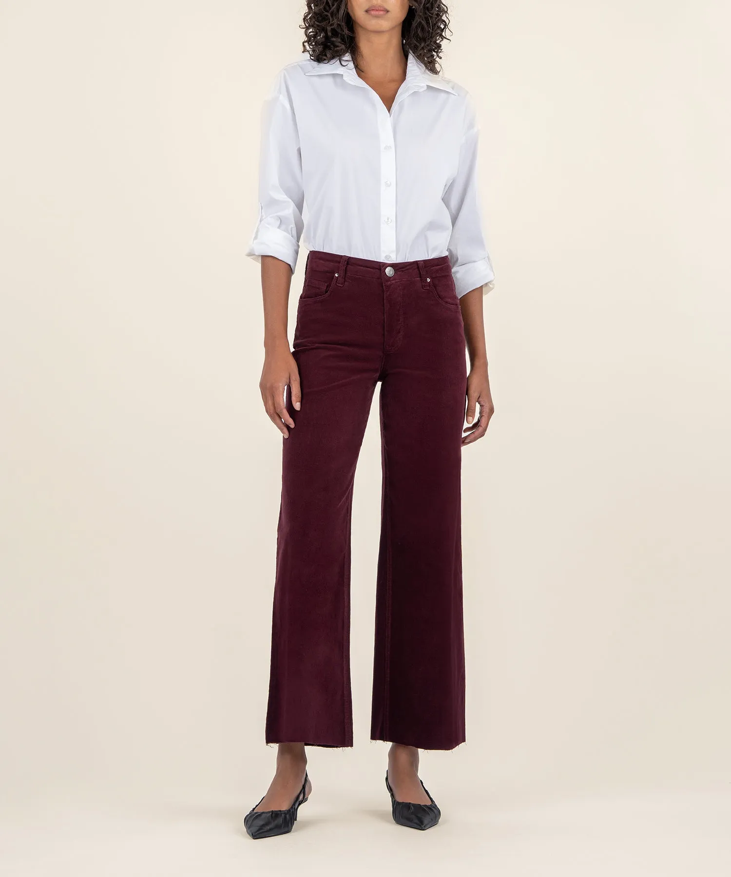 Meg Corduroy Wide Leg, Long - FINAL SALE