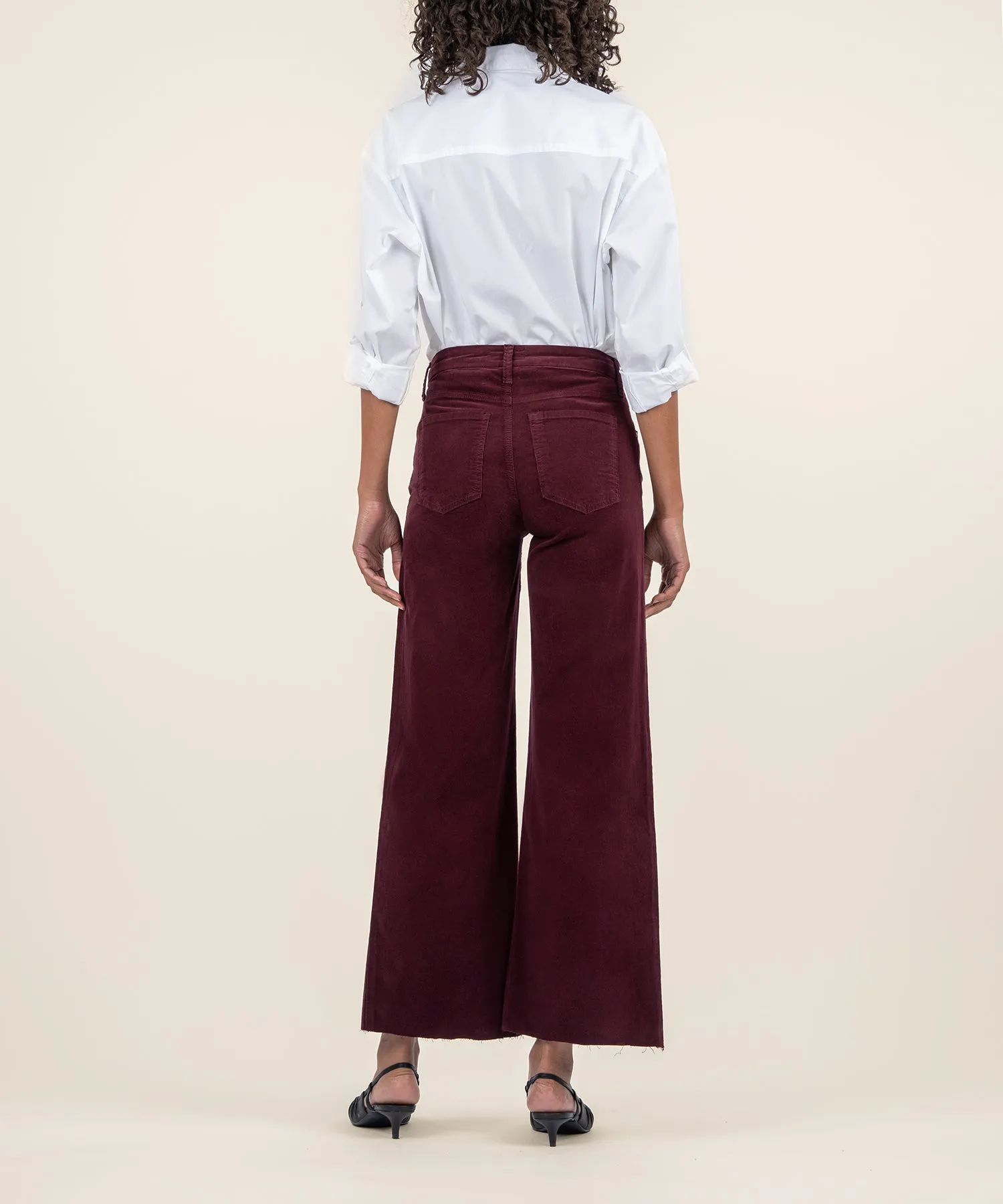 Meg Corduroy Wide Leg, Long - FINAL SALE