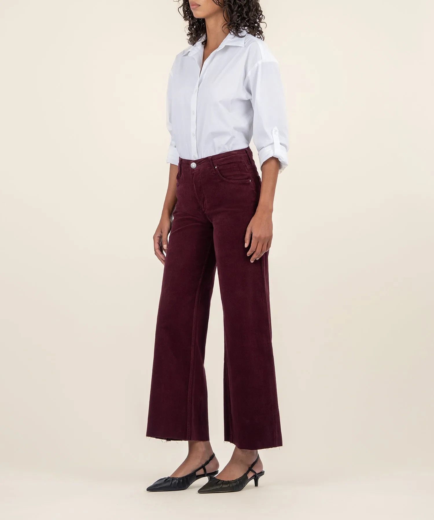 Meg Corduroy Wide Leg, Long - FINAL SALE