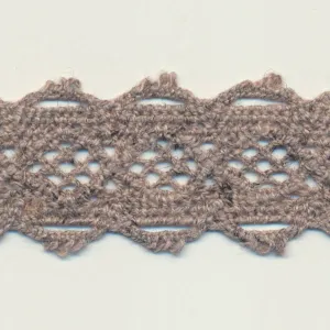 Melange Torchon Lace #34 Olive Gray