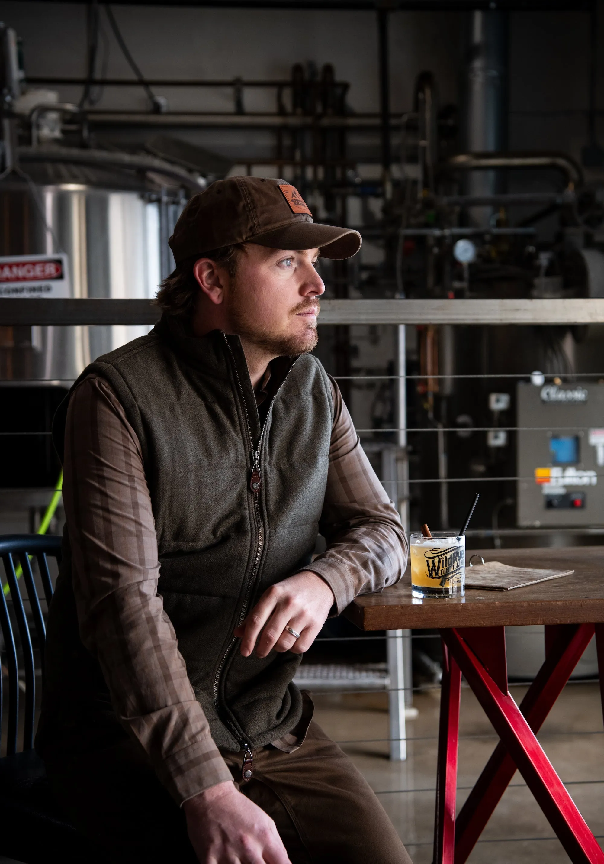 Men's Archer Herringbone Vest