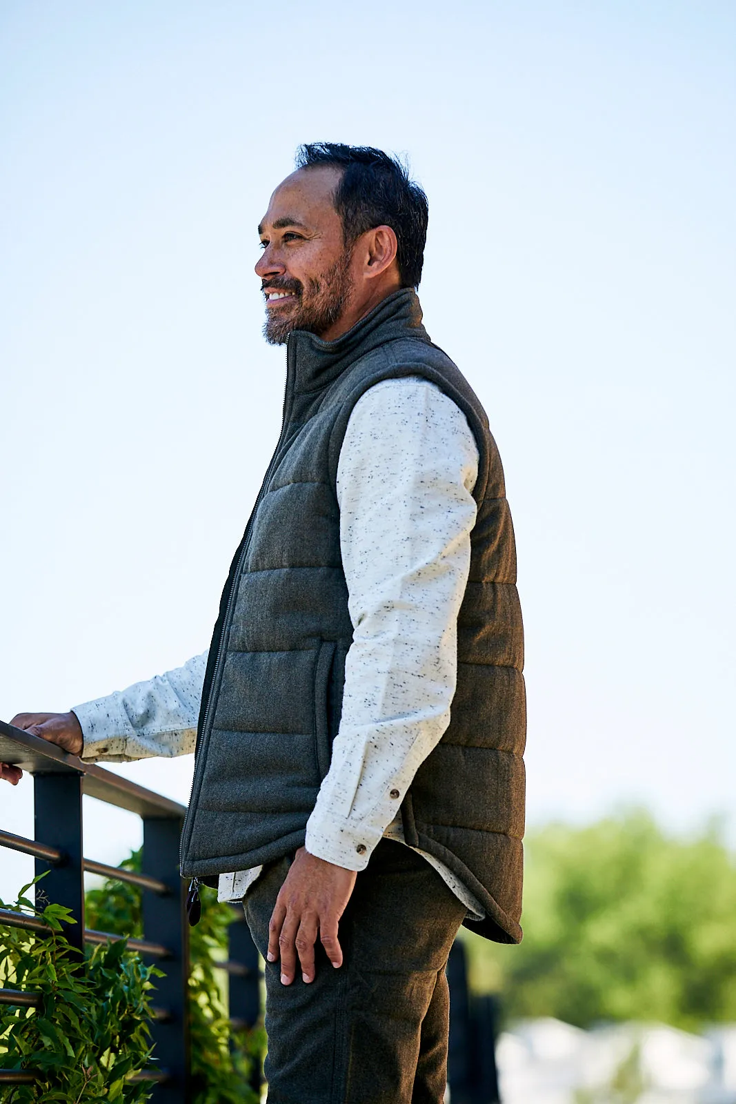 Men's Archer Herringbone Vest