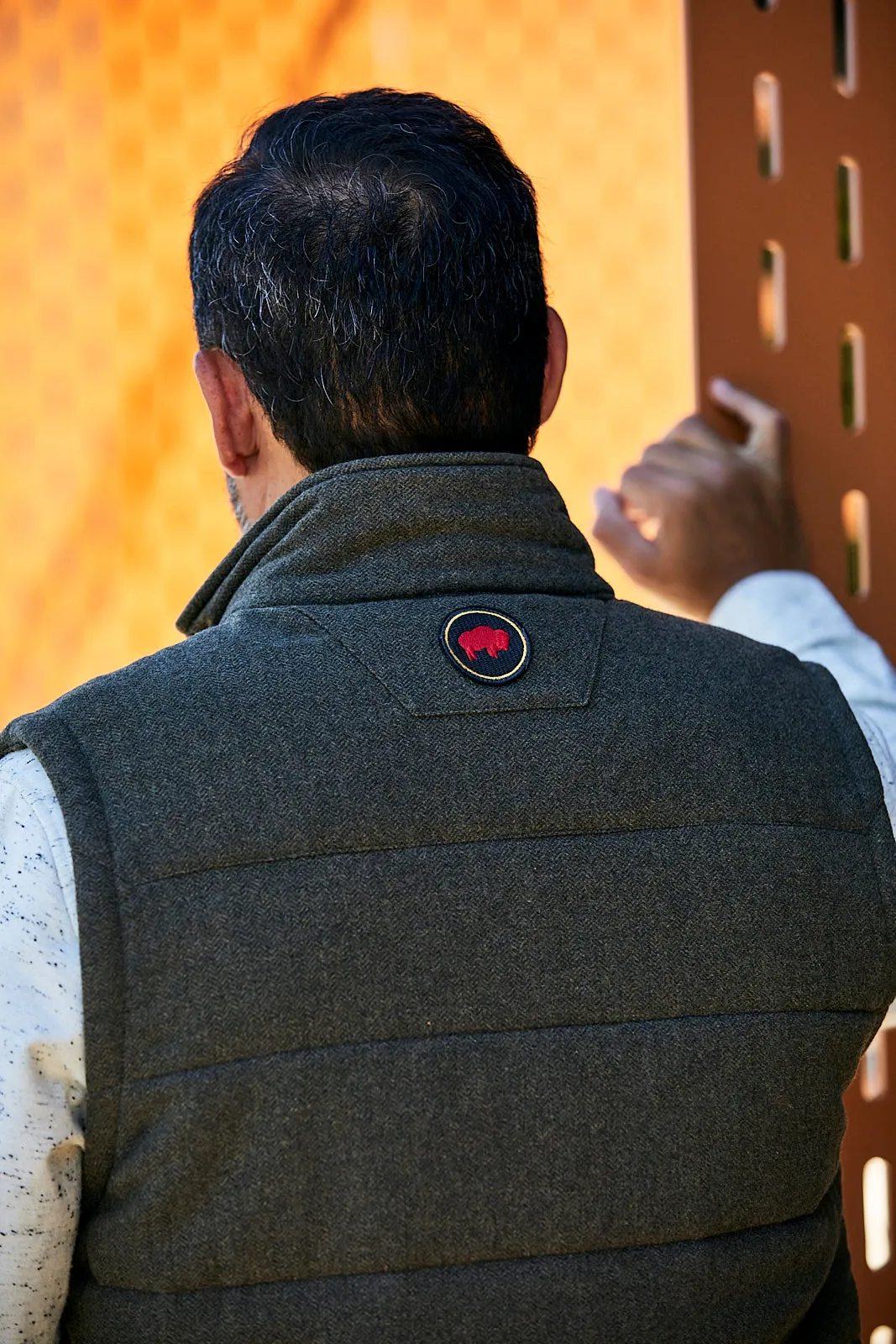 Men's Archer Herringbone Vest