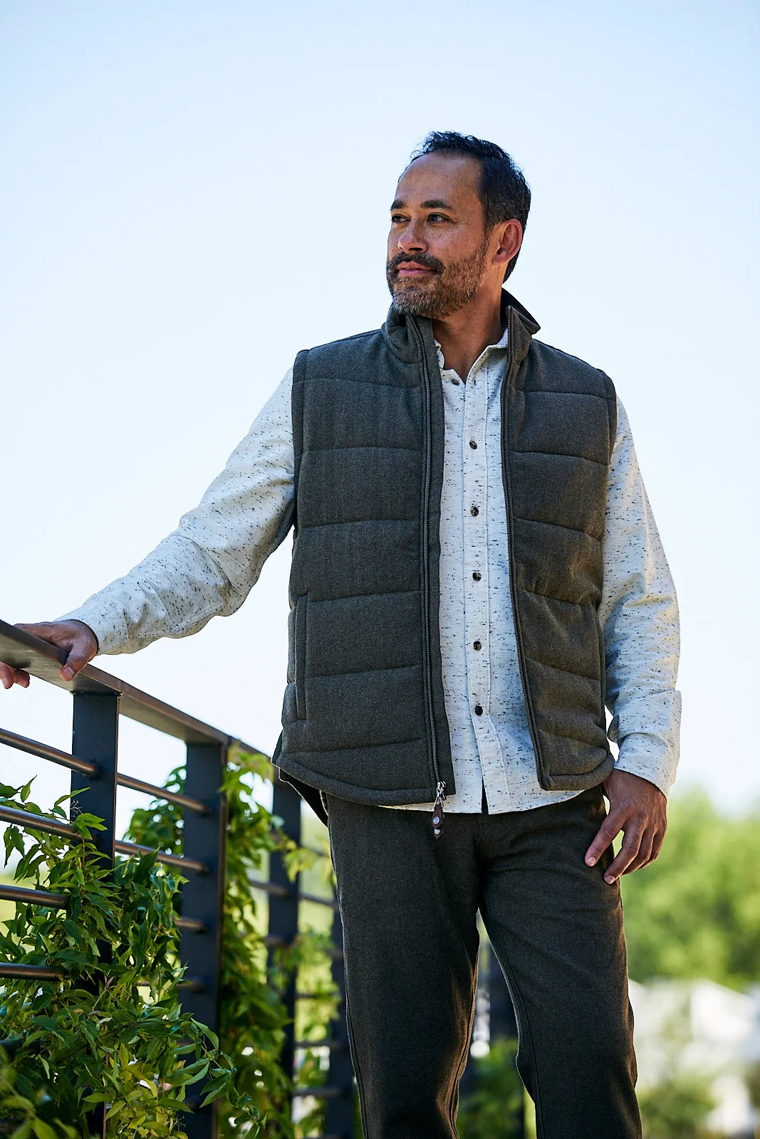 Men's Archer Herringbone Vest