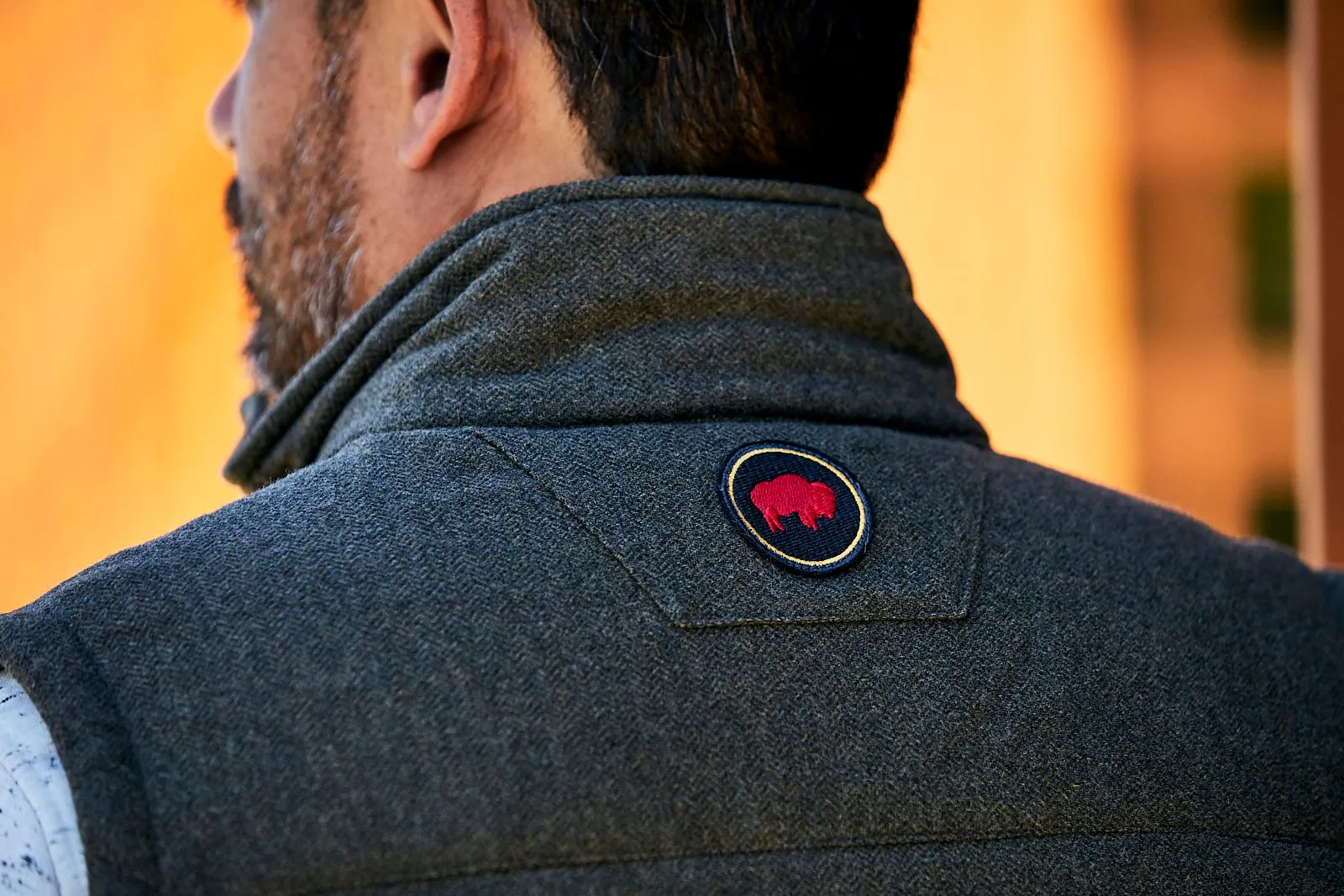 Men's Archer Herringbone Vest