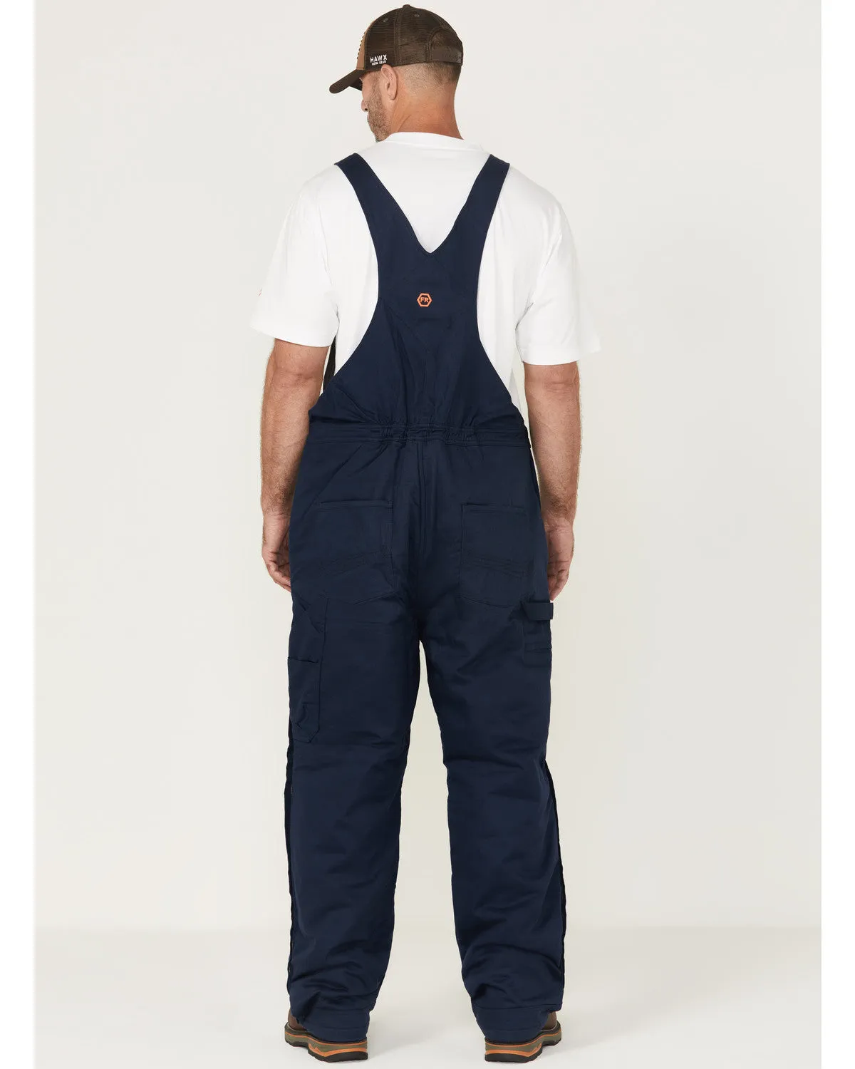 Men's FR Insulated Solid Bib Overalls - Short