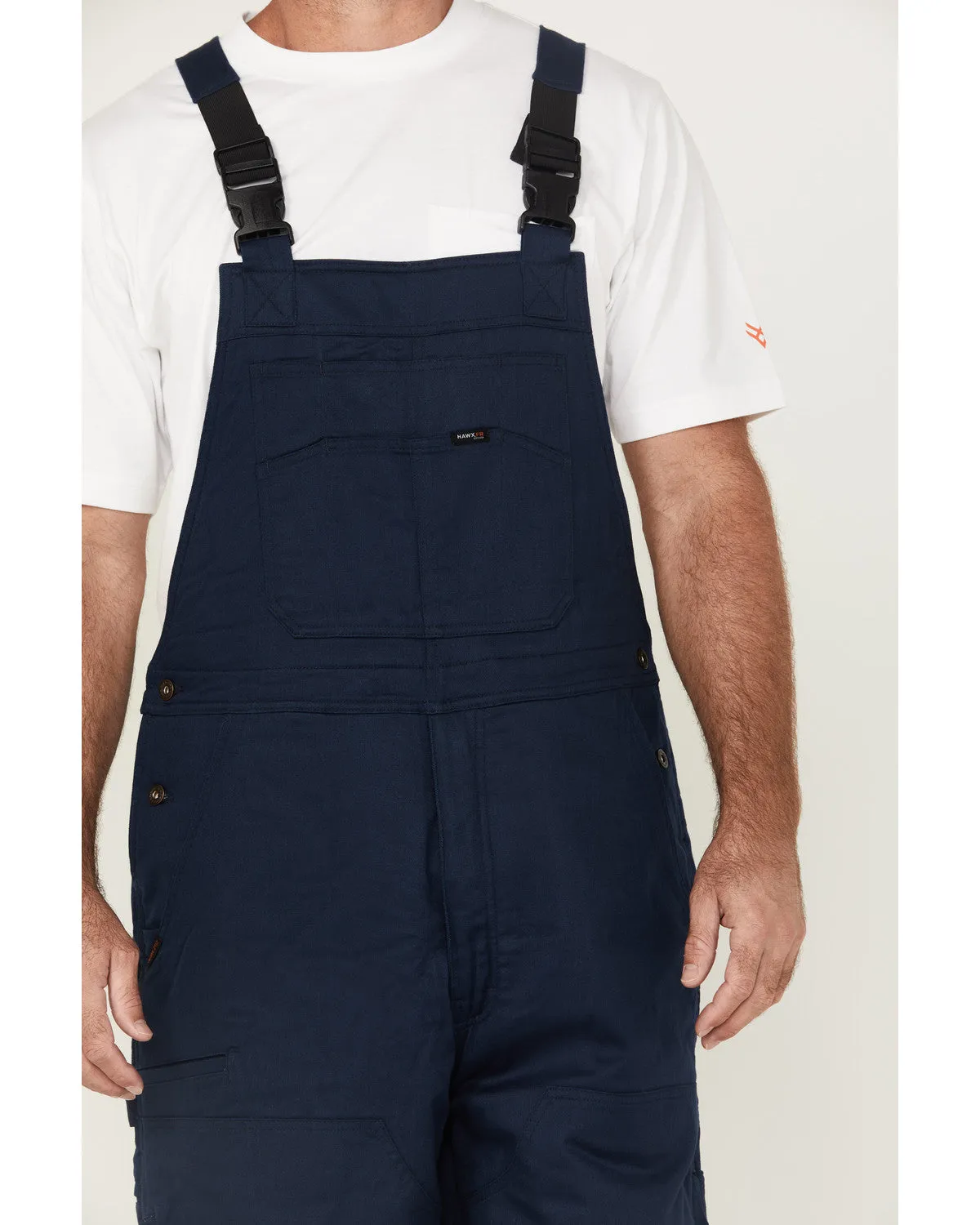 Men's FR Insulated Solid Bib Overalls - Short