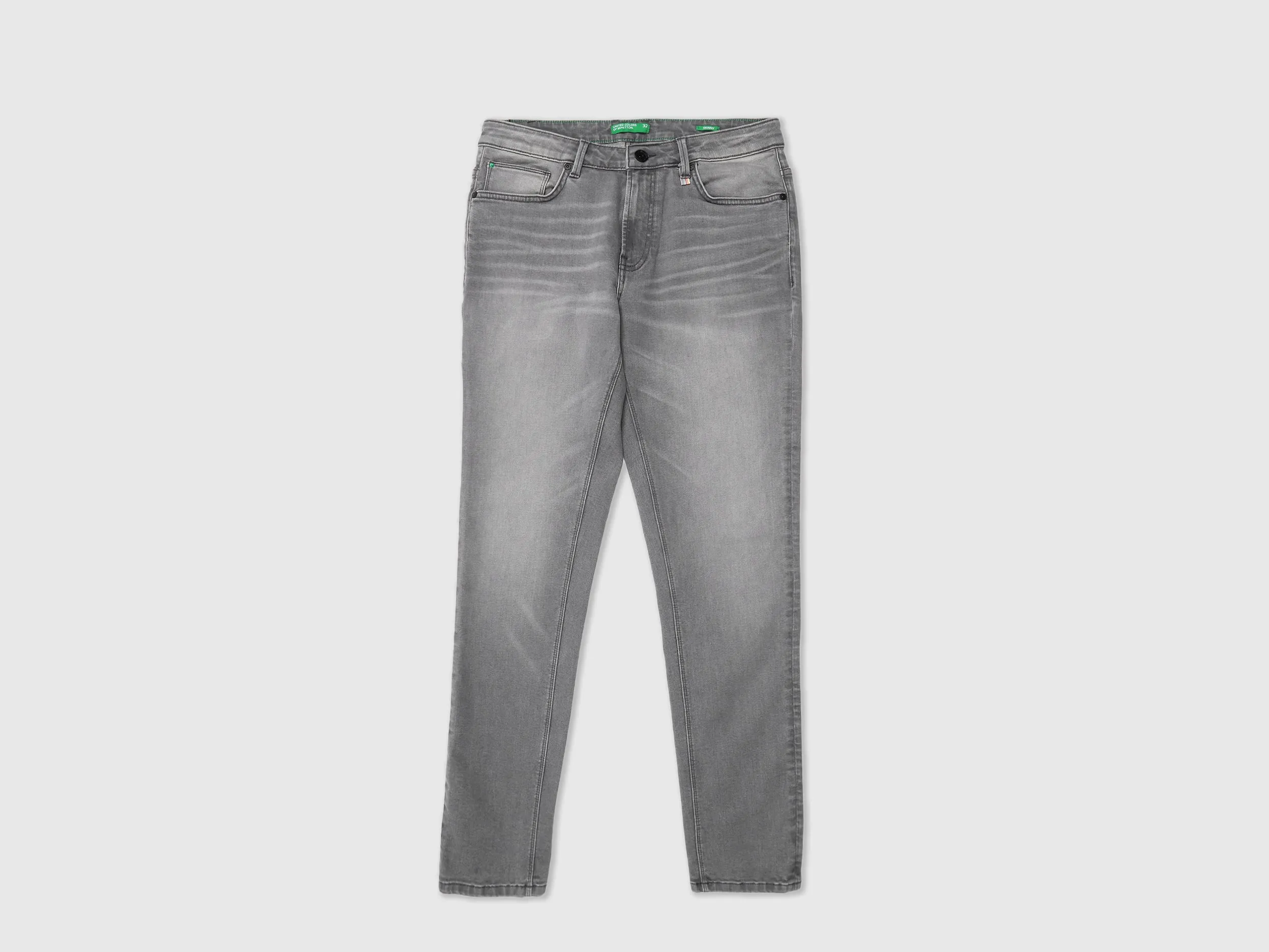 Mens Skinny Fit Solid Jeans