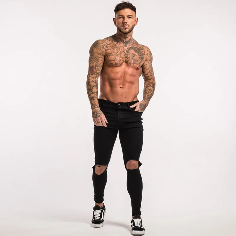Men's Skinny Ripped Jeans V2