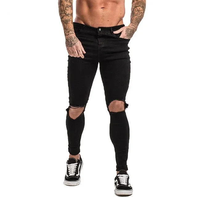 Men's Skinny Ripped Jeans V2