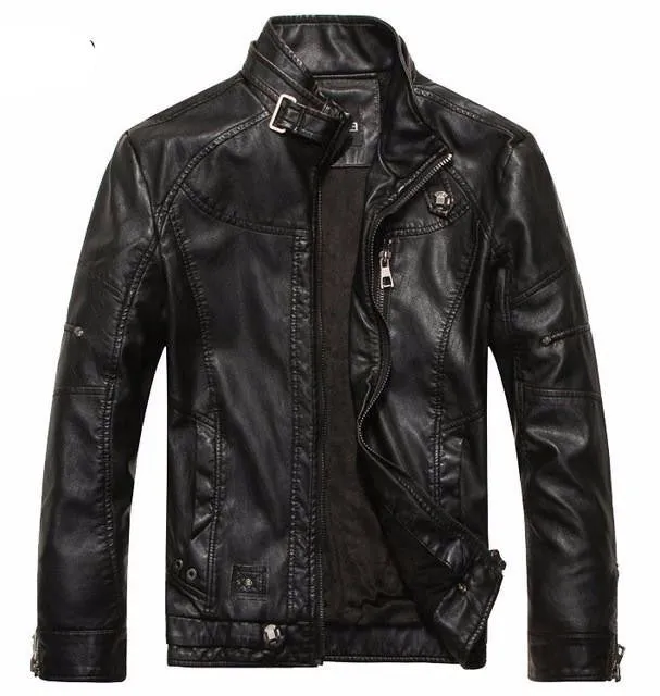 Men's Slim Fit Lambskin Leather Jacket
