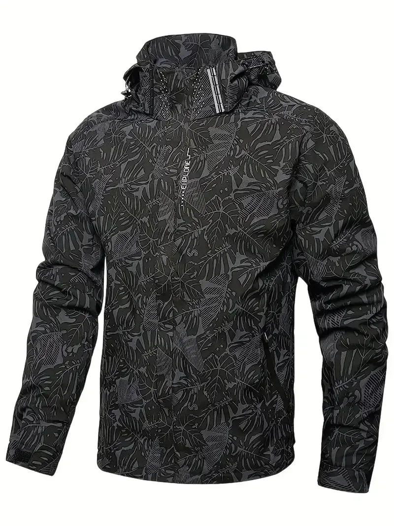 Men's Spring/Autumn Windbreaker Jacket: Style and Function